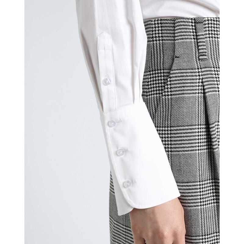 Cue Topstitched Cotton Shirt image number 2
